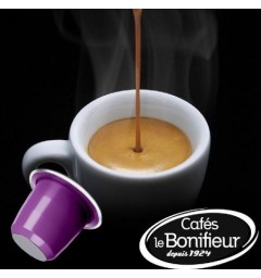The Bonifieur coffee capsules compatible Nespresso flavored Chocolate