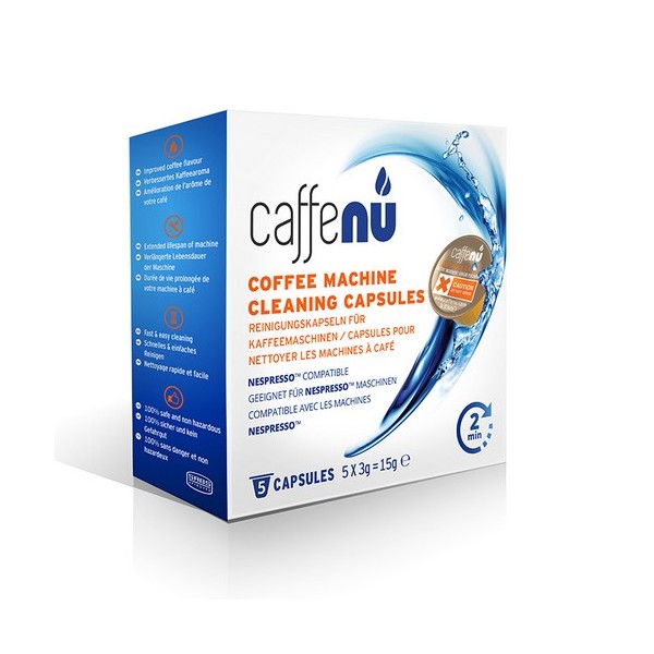 Clean your Lavazza Modo Mio coffee maker with Caffenu Capsules