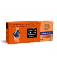 Decaffeinato, biodegradable Nespresso® compatible capsules.