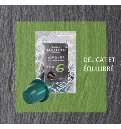 Maison TAILLEFER capsules compatibles Nespresso ® Force 6