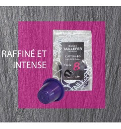 Maison TAILLEFER capsules compatibles Nespresso ® Force 8