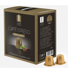 Capsules Gran Gusto Caffè Ottavo compatibles Nespresso®