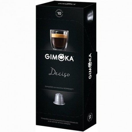 Capsules Gimoka Deciso compatibles Nespresso
