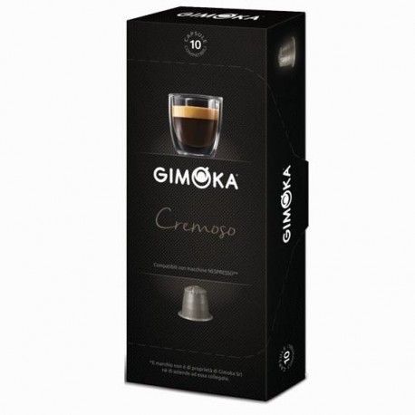 Capsules Cremoso compatibles Nespresso Gimoka