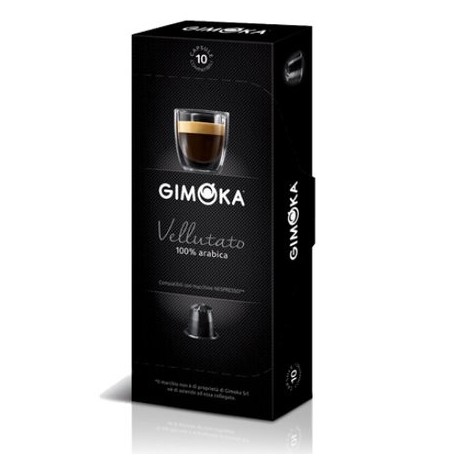 Capsules Vellutato compatibles Nespresso Gimoka