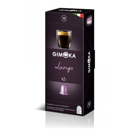 Capsules Lungo compatibles Nespresso Gimoka