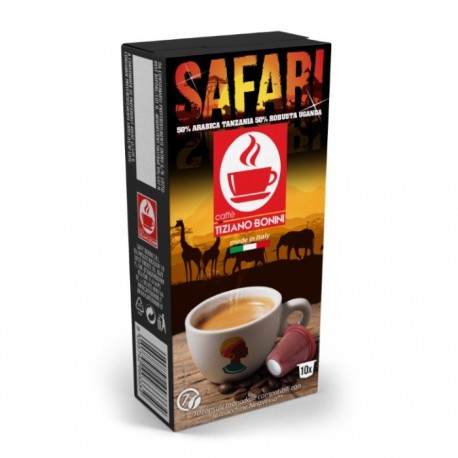 Capsules Safari compatibles Nespresso ®