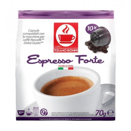 Capsules Forte compatibles Dolce Gusto ®.