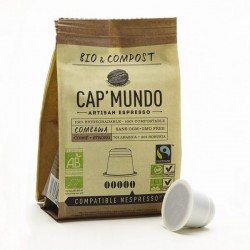 Combawa capsules Bio compatibles Nespresso ® de Cap Mundo Bio & Compost