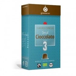 Capsules Déca arôme Chocolat Gourmesso compatibles Nespresso ®