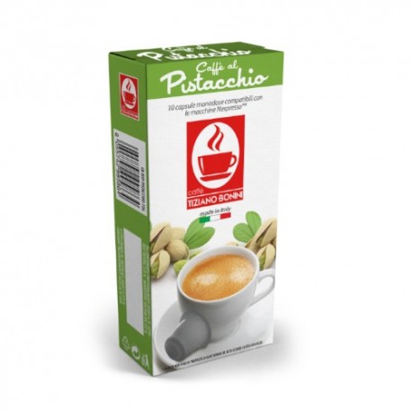 Capsules arôme Pistache Caffè Bonini compatibles Nespresso ®