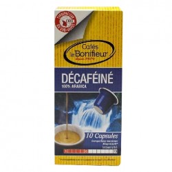Le Bonifieur Décaféiné, capsules compatibles Nespresso ® 