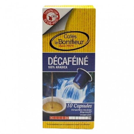 Le Bonifieur Capsules Déca compatibles Nespresso ®