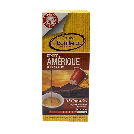 Coffee Bonifieur Capsules Nespresso compatible America Center