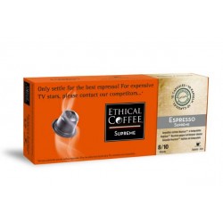 Espresso SUPREME by Ethical coffee, Nespresso ® compatible.