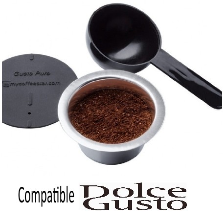 Gusto Puro capsules rechargeables compatibles Dolce Gusto ®