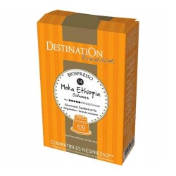 Nespresso ® Mocha Ethiopia Destination Sidamas Compatible Biospresso Capsules