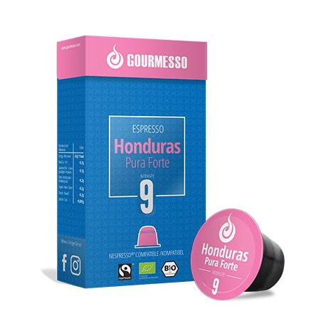 Honduras Forte capsules Gourmesso compatibles Nespresso