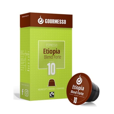 Etiopie Forte capsules Gourmesso compatibles Nespresso