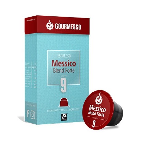 Messico Forte capsules Gourmesso compatibles Nespresso