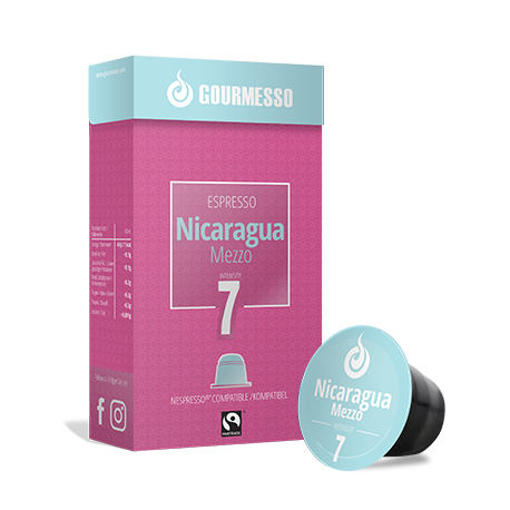Nicaragua Mezzo capsules Gourmesso compatibles Nespresso