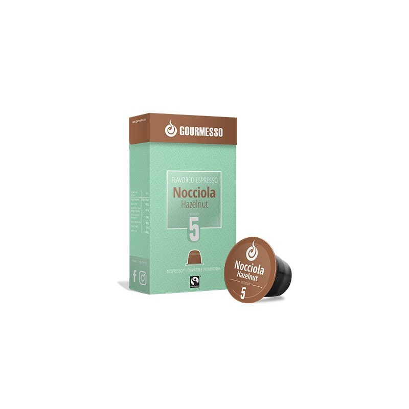 المريخ قش العمود الفقري  Flavored capsules Hazelnut for nespresso