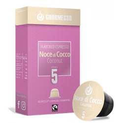 Capsules arôme Noix de Coco compatibles Nespresso ® de Gourmesso