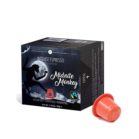 Capsules Midnite Monkey Gourmesso compatibles Nespresso ®