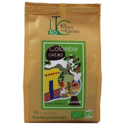 Capsules Colombie Bio compatibles Nespresso ® Le Temps des Cerises