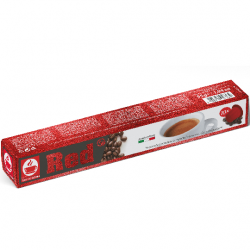 Red capsules compatible Nespresso ® Caffè Bonini