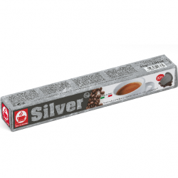 Sylver Nespresso ® compatible capsules by Caffè Bonini in tube