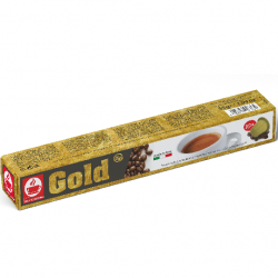 Gold Caffè Bonini Nespresso ® compatible capsules in tube