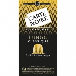 CLASSIC Lungo Black Card Capsules - Nespresso® compatible capsules