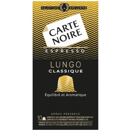 Carte Noire N°3 – 10 capsules compatibles Nespresso®