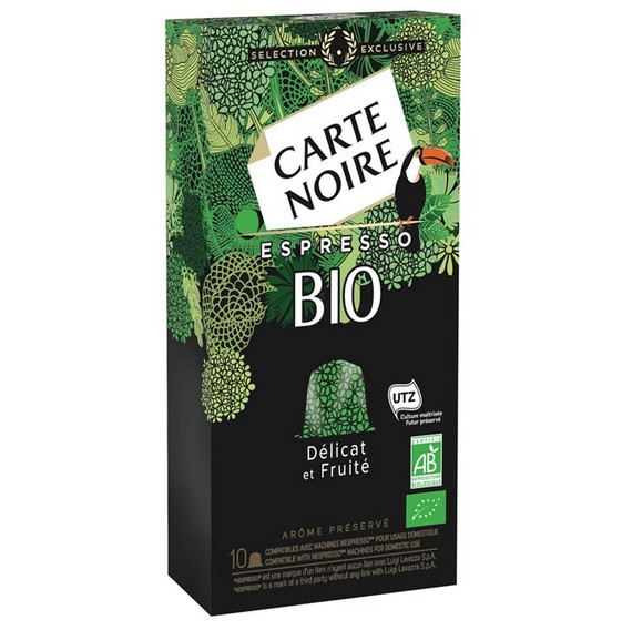 Carte Noire Intensity N 6 Bio Compatible Nespresso Capsules Carte Noire Intensity N 6 Bio Compatible Nespresso Capsules