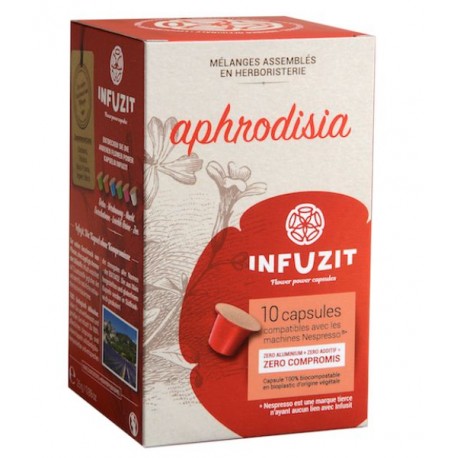 Infuzit Aphrodisia, capsules compatibles Nespresso ®