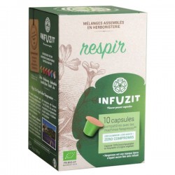 Infuzit Respir, capsules compatibles Nespresso ®