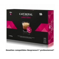 Nespresso ® PRO compatible Café Royal lungo forte capsules