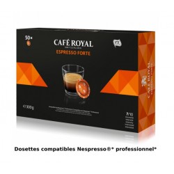 Nespresso ® PRO compatible Café Royal Espresso Forte capsules