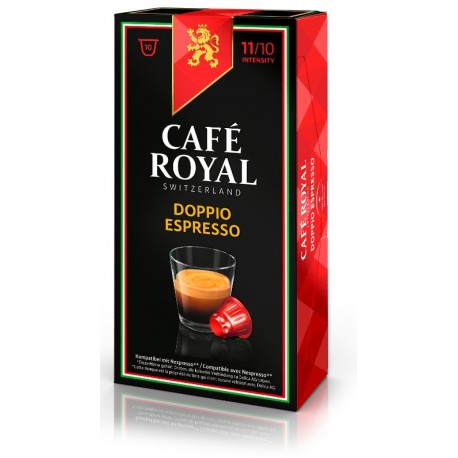 Capsules Café Royal Doppio Espresso compatibles Nespresso ®