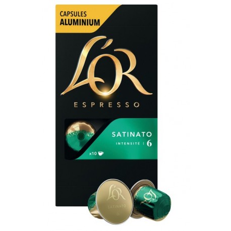 Capsules L'OR Espresso Satinato compatibles Nespresso®
