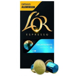 L'OR Espresso Décaffeinato n°6, compatibles Nespresso ®