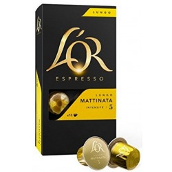 Capsules L'Or espresso lungo mattinata compatibles Nespresso