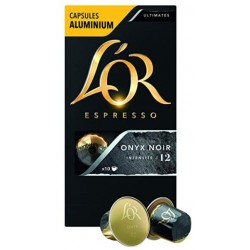 L'Or Espresso Onyx Noir n°12, capsules compatibles Nespresso ®