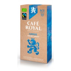 Nespresso ® compatible Organic Lungo Coffee capsules