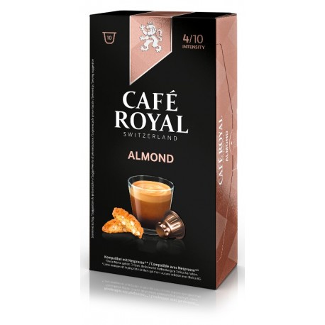 Capsules Café Royal arôme amande compatibles Nespresso ®