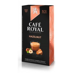 Nespresso ® compatible Royal Coffee Hazelnut Capsules