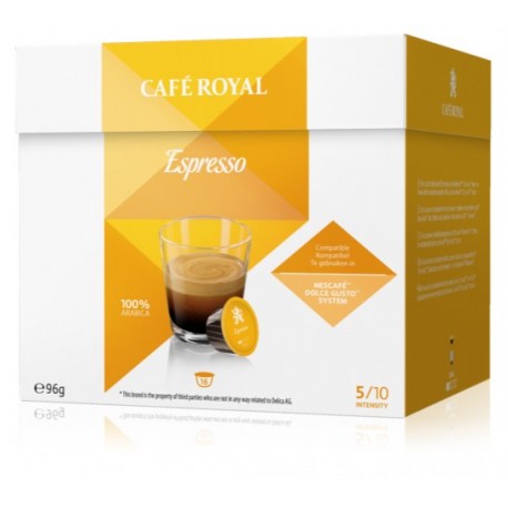Capsules Café Royal Espresso compatibles Dolce Gusto ®