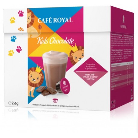 Capsules Chocolat compatibles Dolce Gusto ® de Café Royal