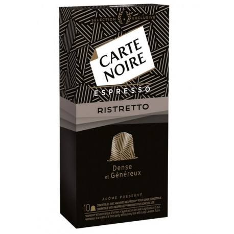 Carte Noire Capsules Ristretto capsules compatible Nespresso ®